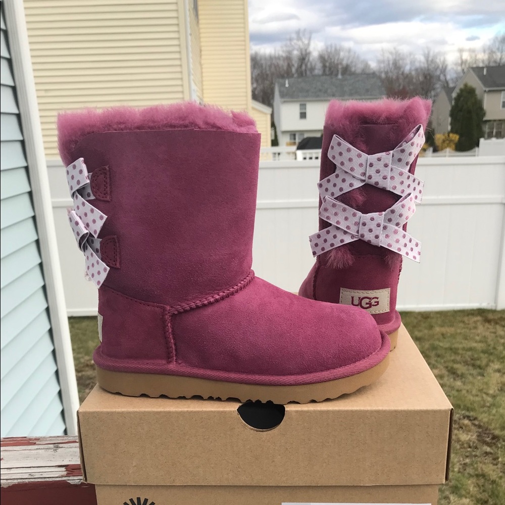 UGG Bailey Bow II Polka Dots